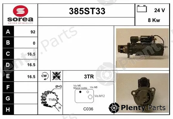 Startcar 385ST33 — Starter