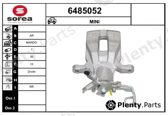 Startcar 6485052 — Brake Caliper