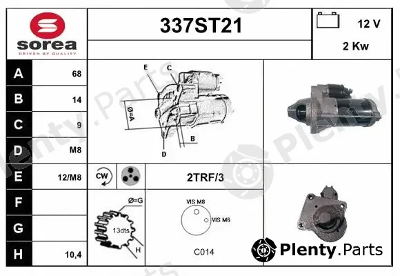 Startcar 337ST21 — Starter