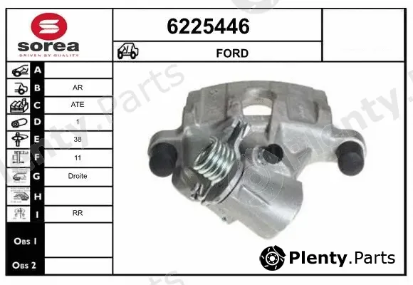 Startcar 6225446 — Brake Caliper