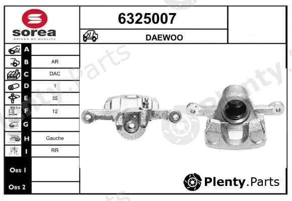 Startcar 6325007 — Brake Caliper