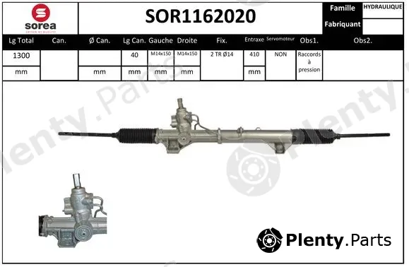 Startcar SOR1162020 — Steering Gear