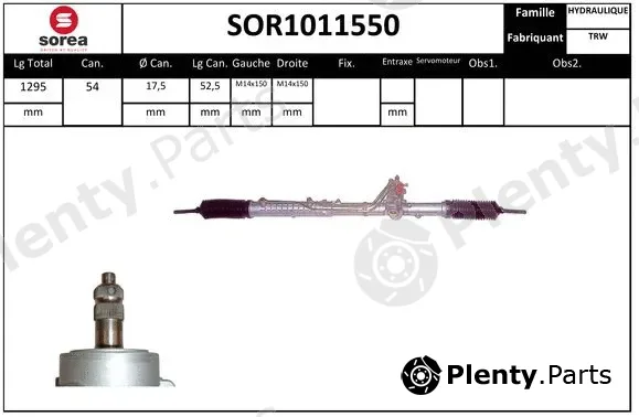 Startcar SOR1011550 — Steering Gear