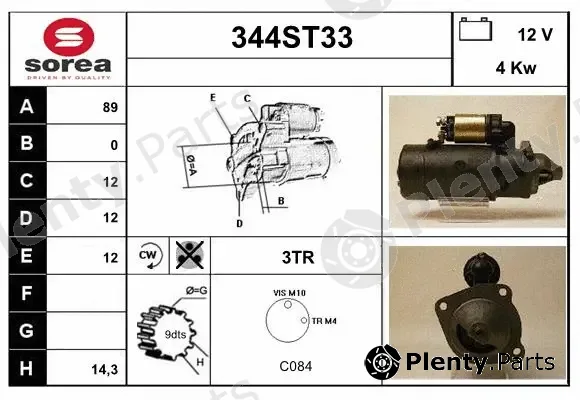 Startcar 344ST33 — Starter