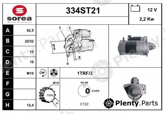 Startcar 334ST21 — Starter
