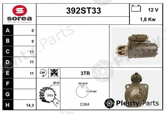 Startcar 392ST33 — Starter