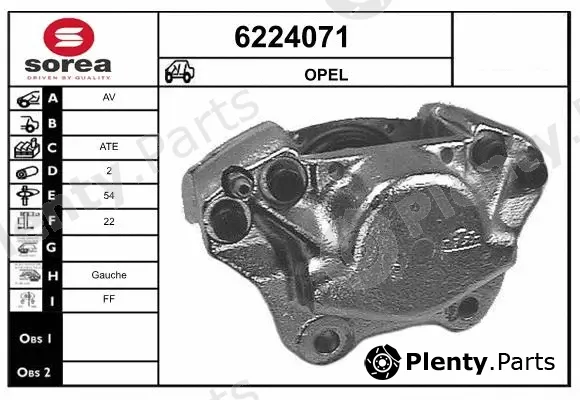 Startcar 6224071 — Brake Caliper