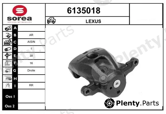 Startcar 6135018 — Brake Caliper