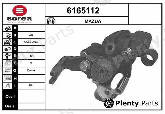 Startcar 6165112 — Brake Caliper