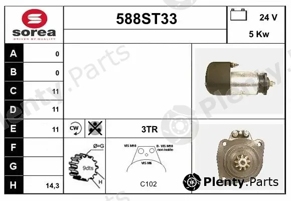Startcar 588ST33 — Starter