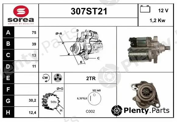 Startcar 307ST21 — Starter