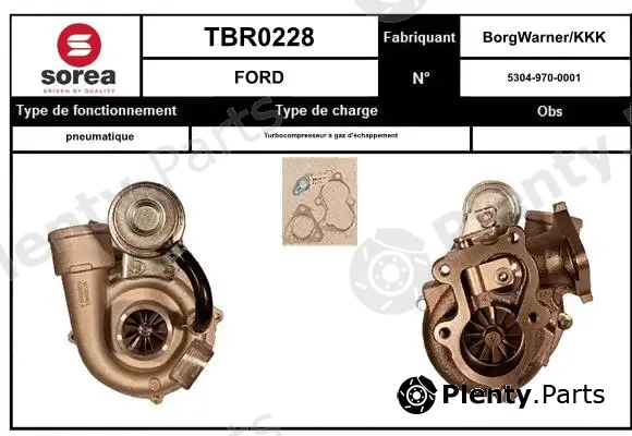 Startcar TBR0228 — Charger, charging (supercharged/turbocharged)