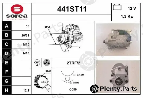 Startcar 441ST11 — Starter