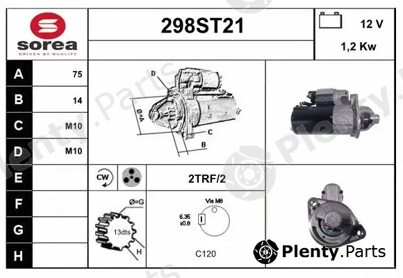 Startcar 298ST21 — Starter