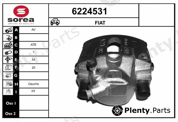 Startcar 6224531 — Brake Caliper