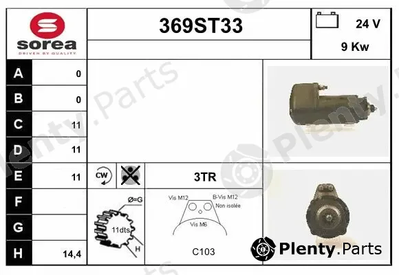 Startcar 369ST33 — Starter