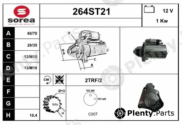 Startcar 264ST21 — Starter