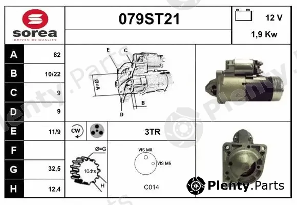 Startcar 079ST21 — Starter
