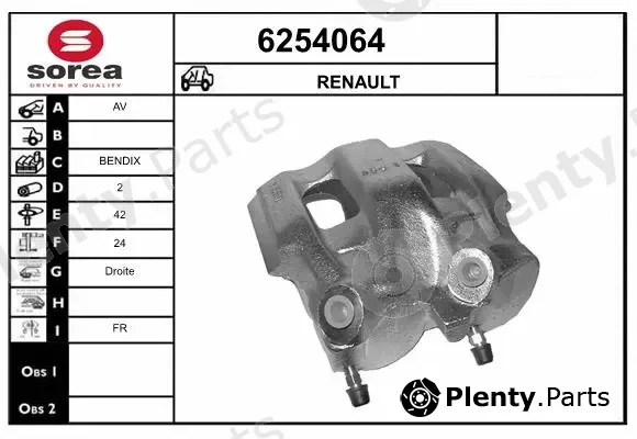 Startcar 6254064 — Brake Caliper