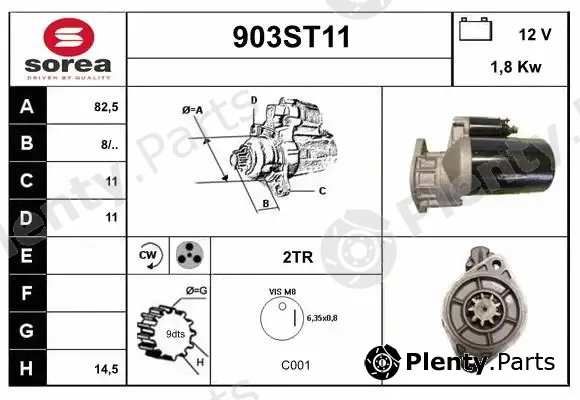 Startcar 903ST11 — Starter