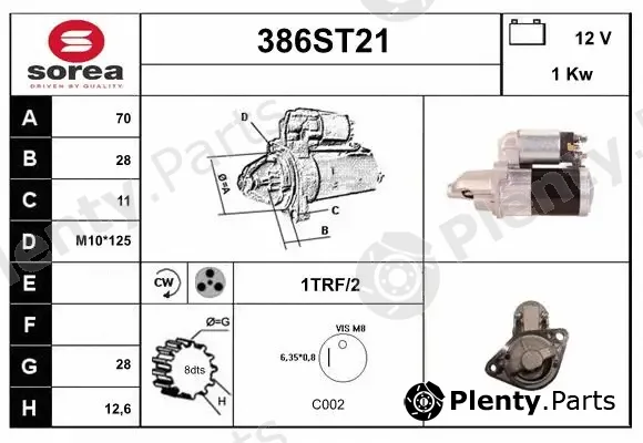 Startcar 386ST21 — Starter