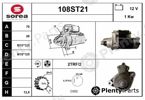 Startcar 108ST21 — Starter