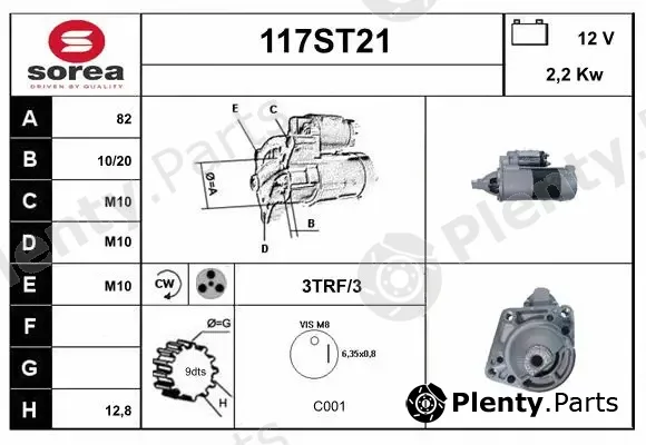 Startcar 117ST21 — Starter