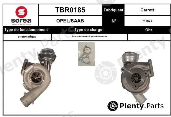 Startcar TBR0185 — Charger, charging (supercharged/turbocharged)