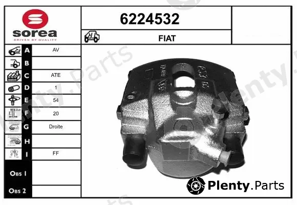 Startcar 6224532 — Brake Caliper