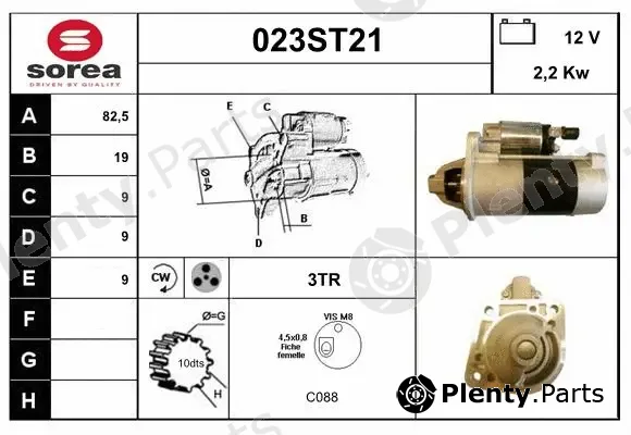 Startcar 023ST21 — Starter