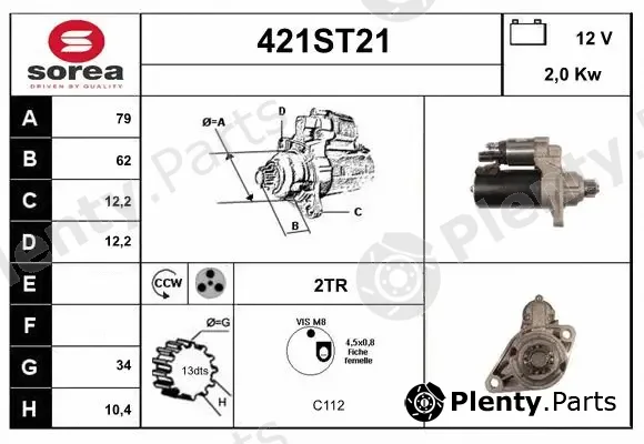 Startcar 421ST21 — Starter