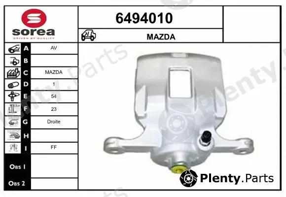 Startcar 6494010 — Brake Caliper