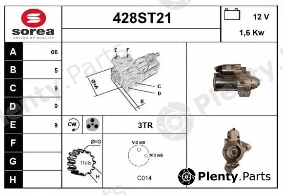 Startcar 428ST21 — Starter
