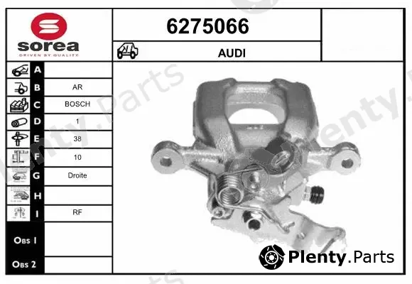 Startcar 6275066 — Brake Caliper