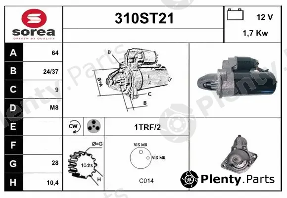 Startcar 310ST21 — Starter