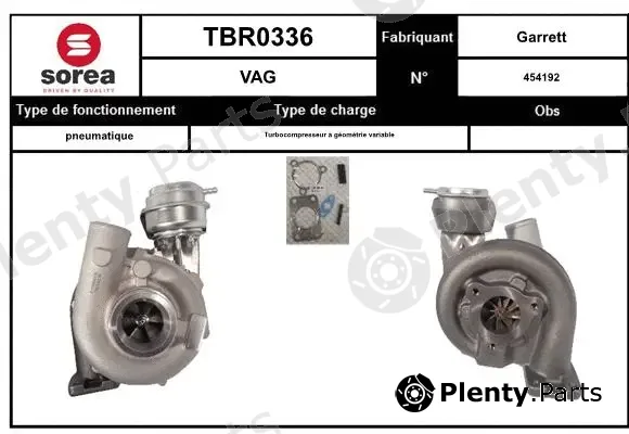 Startcar TBR0336 — Charger, charging (supercharged/turbocharged)