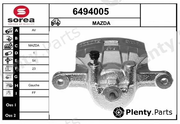 Startcar 6494005 — Brake Caliper