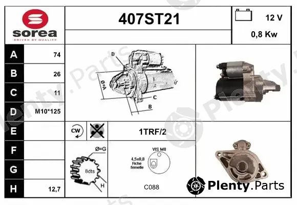 Startcar 407ST21 — Starter