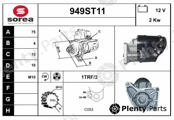 Startcar 949ST11 — Starter
