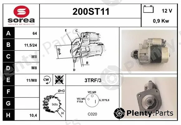 Startcar 200ST11 — Starter