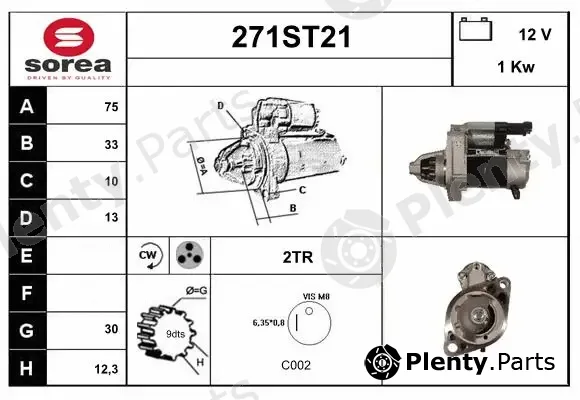 Startcar 271ST21 — Starter