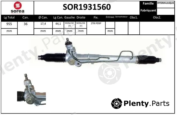 Startcar SOR1931560 — Steering Gear