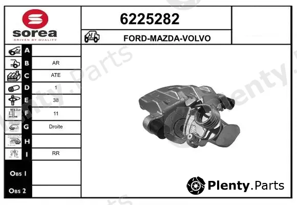 Startcar 6225282 — Brake Caliper