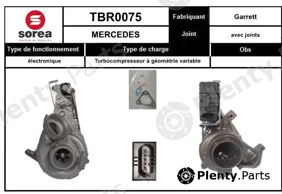 Startcar TBR0075 — Charger, charging (supercharged/turbocharged)
