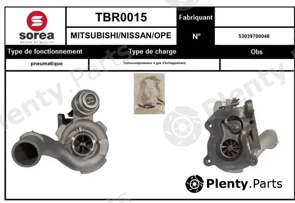 Startcar TBR0015 — Charger, charging (supercharged/turbocharged)