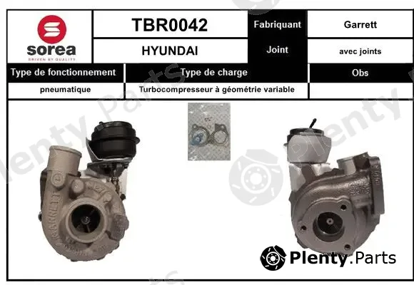 Startcar TBR0042 — Charger, charging (supercharged/turbocharged)