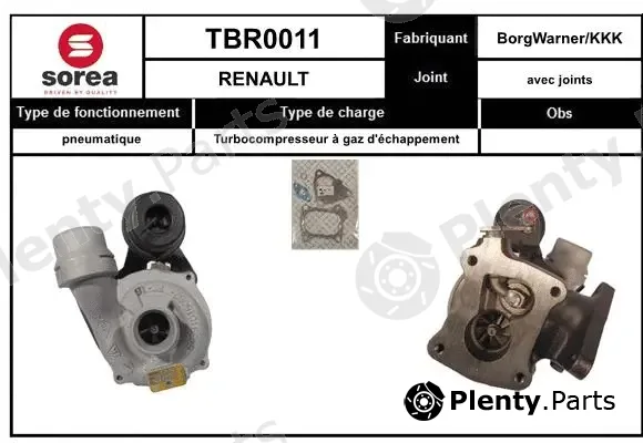 Startcar TBR0011 — Charger, charging (supercharged/turbocharged)