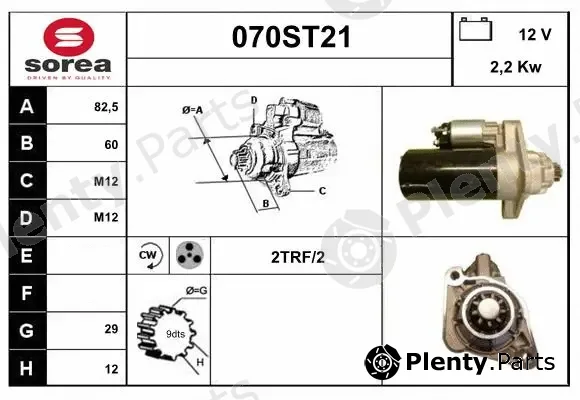 Startcar 070ST21 — Starter