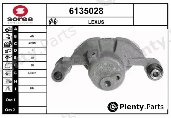 Startcar 6135028 — Brake Caliper