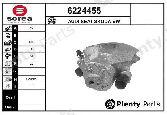 Startcar 6224455 — Brake Caliper